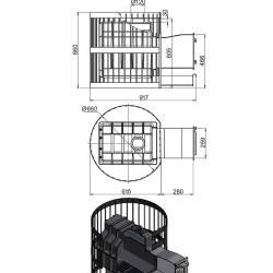 Везувий Легенда Ретро Стандарт 24 (ДТ-4) L-280