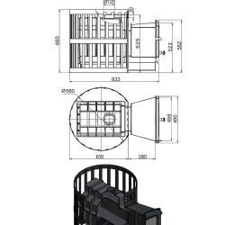 Везувий Легенда Ретро Ковка 24 (224) L-280