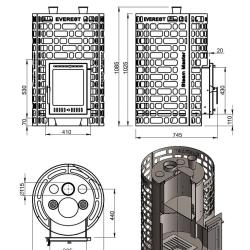 Эверест "Steam Master" 38 INOX (320M) б/в
