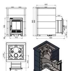 Эверест  "Steam Master 30 ЧУГУН" Талькохлорит, S-40