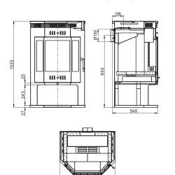 ASTON 12 кВт (200 м3) Призматик