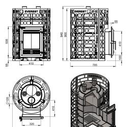 Эверест "Steam Master" 30 (320) ЧУГУН б/в