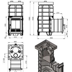 Эверест "Steam Master" 38 (320) ЧУГУН б/в