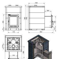 Эверест "Steam Master 30 INOX" Амфиболит, S-40