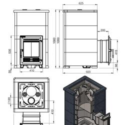 Эверест "Steam Master 38 ЧУГУН" Амфиболит, S-40