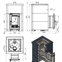 Эверест "Steam Master 18 ЧУГУН" Пироксенит Элит, S-40