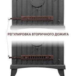 Печь-камин Везувий KZ-14Р "Антрацит"