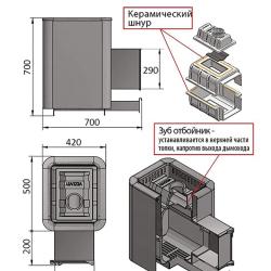 Везувий Сенсация 22 Антрацит (ДТ-4С)   